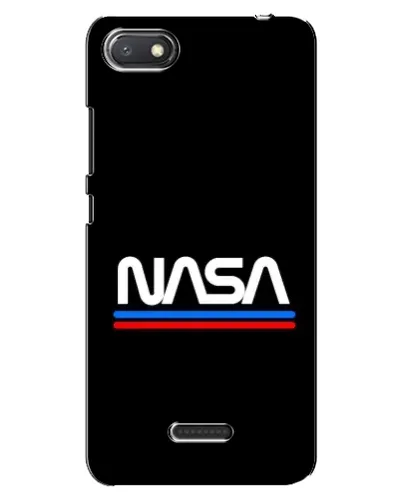 Чехол для Xiaomi Redmi 6A с картинкой «NASA — классика Red Blue» Чехол для Xiaomi Redmi 6A с картинкой «NASA — классика Red Blue»