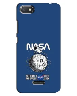 Чехол для Xiaomi Redmi 6A с картинкой «NASA — лунная миссия»