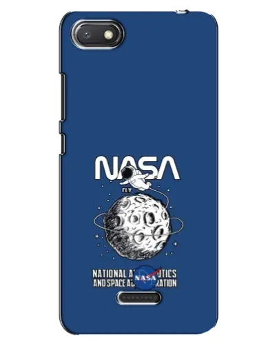 Чехол для Xiaomi Redmi 6A с картинкой «NASA — лунная миссия» Чехол для Xiaomi Redmi 6A с картинкой «NASA — лунная миссия»