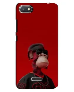 Чехол для Xiaomi Redmi 6A с картинкой «Bored Ape в красном» Чехол для Xiaomi Redmi 6A с картинкой «Bored Ape в красном»