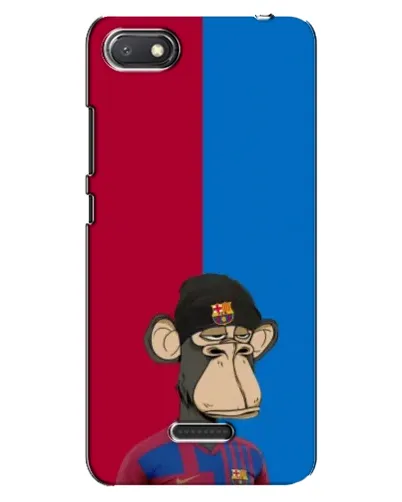 Чехол для Xiaomi Redmi 6A с картинкой «Bored Ape — фанат Барсы»