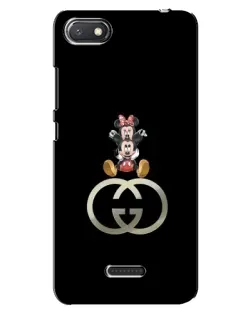 Чехол для Xiaomi Redmi 6A с картинкой «Минни Маус на лого» Чехол для Xiaomi Redmi 6A с картинкой «Минни Маус на лого»