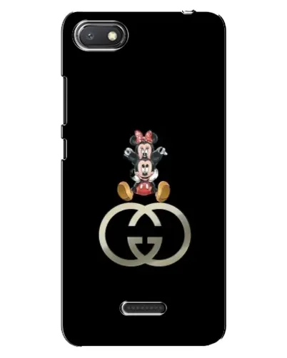 Чехол для Xiaomi Redmi 6A с картинкой «Минни Маус на лого» Чехол для Xiaomi Redmi 6A с картинкой «Минни Маус на лого»