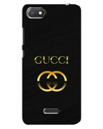 Чехол для Xiaomi Redmi 6A с картинкой «Золотой логотип Gucci» Чехол для Xiaomi Redmi 6A с картинкой «Золотой логотип Gucci»