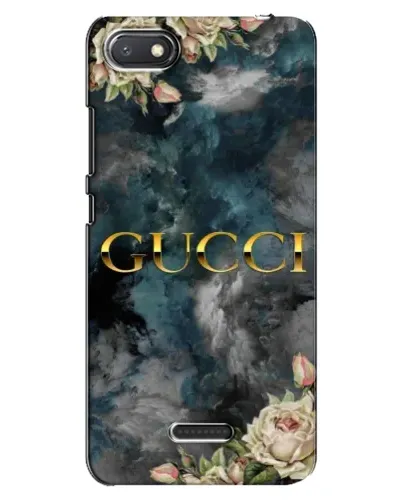 Чехол для Xiaomi Redmi 6A с картинкой «Абстрактные цветы Gucci» Чехол для Xiaomi Redmi 6A с картинкой «Абстрактные цветы Gucci»