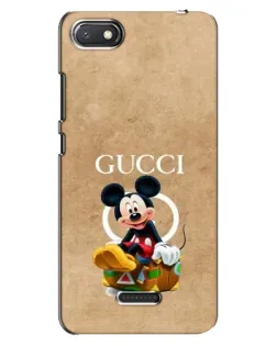 Чехол для Xiaomi Redmi 6A с картинкой «Микки Маус Gucci — крафт» Чехол для Xiaomi Redmi 6A с картинкой «Микки Маус Gucci — крафт»