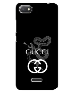 Чехол для Xiaomi Redmi 6A с картинкой «Gucci — серебряная змея» Чехол для Xiaomi Redmi 6A с картинкой «Gucci — серебряная змея»
