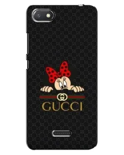 Чехол для Xiaomi Redmi 6A с картинкой «Минни Маус Gucci — черный» Чехол для Xiaomi Redmi 6A с картинкой «Минни Маус Gucci — черный»