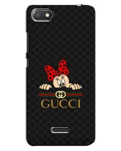 Чехол для Xiaomi Redmi 6A с картинкой «Минни Маус Gucci — черный» Чехол для Xiaomi Redmi 6A с картинкой «Минни Маус Gucci — черный»