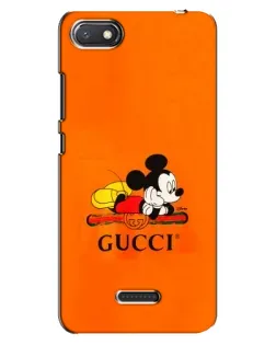 Чехол для Xiaomi Redmi 6A с картинкой «Микки Маус Gucci — оранж» Чехол для Xiaomi Redmi 6A с картинкой «Микки Маус Gucci — оранж»