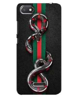 Чехол для Xiaomi Redmi 6A с картинкой «Gucci — змея на полосе» Чехол для Xiaomi Redmi 6A с картинкой «Gucci — змея на полосе»