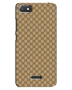 Чехол для Xiaomi Redmi 6A с картинкой «Gucci — классический беж» Чехол для Xiaomi Redmi 6A с картинкой «Gucci — классический беж»