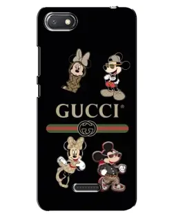 Чехол для Xiaomi Redmi 6A с картинкой «Gucci — герои Disney и монограмма» Чехол для Xiaomi Redmi 6A с картинкой «Gucci — герои Disney и монограмма»