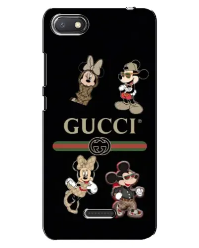 Чехол для Xiaomi Redmi 6A с картинкой «Gucci — герои Disney и монограмма» Чехол для Xiaomi Redmi 6A с картинкой «Gucci — герои Disney и монограмма»