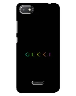 Чехол для Xiaomi Redmi 6A с картинкой «Gucci — неоновый минимализм» Чехол для Xiaomi Redmi 6A с картинкой «Gucci — неоновый минимализм»