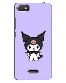 Чехол для Xiaomi Redmi 6A с картинкой «Kuromi — нежный фиолетовый»