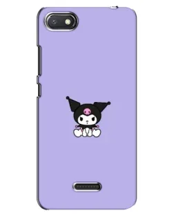 Чехол для Xiaomi Redmi 6A с картинкой «Kuromi — фиолетовый минимализм»
