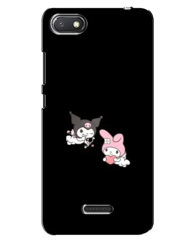 Чехол для Xiaomi Redmi 6A с картинкой «My Melody и Kuromi»