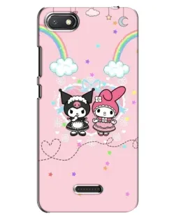 Чехол для Xiaomi Redmi 6A с картинкой «My Melody и Kuromi»