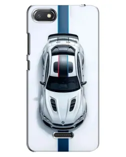 Чехол для Xiaomi Redmi 6A с картинкой «Вид сверху — BMW M»