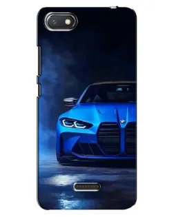 Чехол для Xiaomi Redmi 6A с картинкой «Голубая BMW M4»