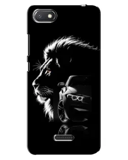 Чехол для Xiaomi Redmi 6A с картинкой «BMW и лев»