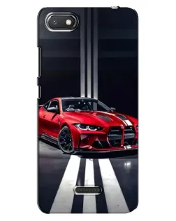 Чехол для Xiaomi Redmi 6A с картинкой «Красная BMW на дороге»