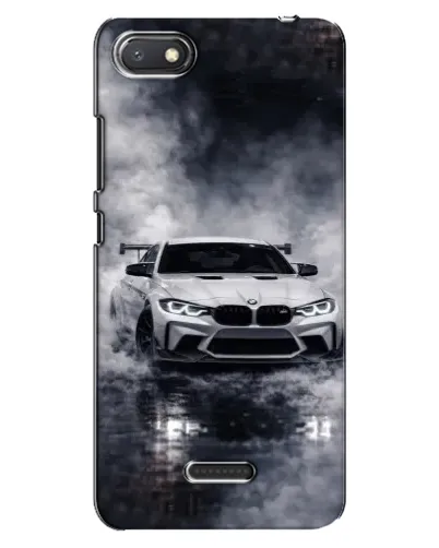 Чехол для Xiaomi Redmi 6A с картинкой «BMW сквозь туман» Чехол для Xiaomi Redmi 6A с картинкой «BMW сквозь туман»
