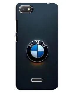 Чехол для Xiaomi Redmi 6A с картинкой «Логотип BMW — минимализм»