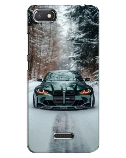 Чехол для Xiaomi Redmi 6A с картинкой «BMW в зимнем лесу» Чехол для Xiaomi Redmi 6A с картинкой «BMW в зимнем лесу»