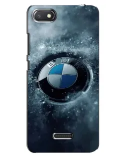 Чехол для Xiaomi Redmi 6A с картинкой «Логотип BMW — лед»