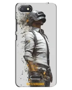 Чехол для Xiaomi Redmi 6A с картинкой «PUBG — боец в пыли»