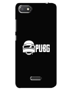Чехол для Xiaomi Redmi 6A с картинкой «PUBG — классический лого»