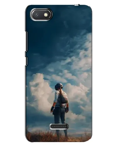 Чехол для Xiaomi Redmi 6A с картинкой «Герой PUBG на скале» Чехол для Xiaomi Redmi 6A с картинкой «Герой PUBG на скале»
