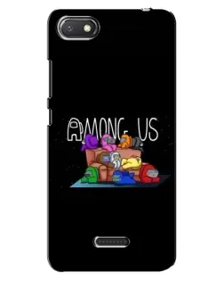 Чохол для Xiaomi Redmi 6A з картинкою «Логотип Among Us» Чохол для Xiaomi Redmi 6A з картинкою «Логотип Among Us»