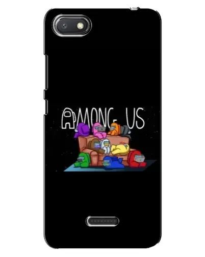 Чехол для Xiaomi Redmi 6A с картинкой «Логотип Among Us» Чехол для Xiaomi Redmi 6A с картинкой «Логотип Among Us»
