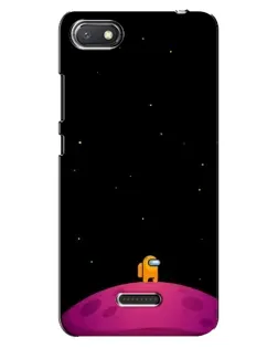 Чехол для Xiaomi Redmi 6A с картинкой «Одинокий герой на планете» Чехол для Xiaomi Redmi 6A с картинкой «Одинокий герой на планете»