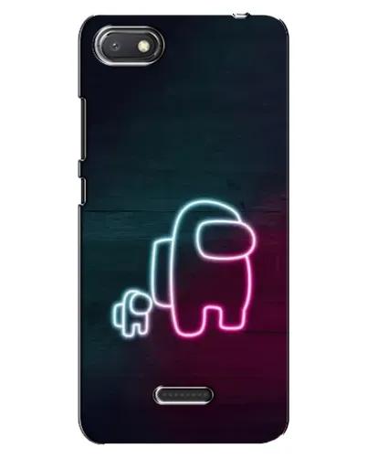 Чехол для Xiaomi Redmi 6A с картинкой «Among Us неон-арт» Чехол для Xiaomi Redmi 6A с картинкой «Among Us неон-арт»