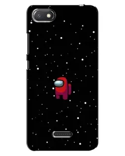 Чехол для Xiaomi Redmi 6A с картинкой «Красный Among Us»