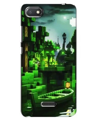Чехол для Xiaomi Redmi 6A с картинкой «Minecraft лесной пейзаж» Чехол для Xiaomi Redmi 6A с картинкой «Minecraft лесной пейзаж»