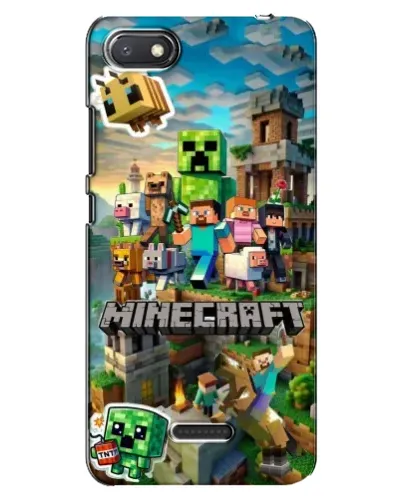 Чехол для Xiaomi Redmi 6A с картинкой «Замок Minecraft» Чехол для Xiaomi Redmi 6A с картинкой «Замок Minecraft»