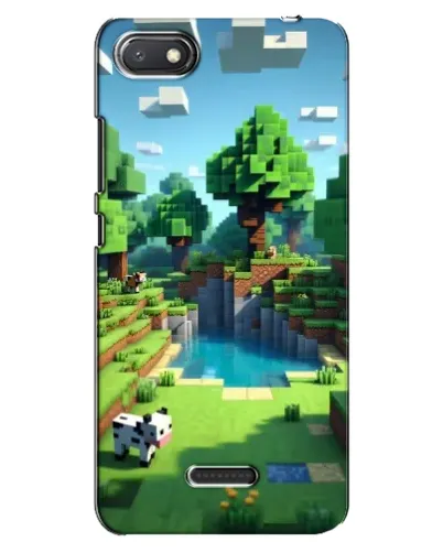 Чехол для Xiaomi Redmi 6A с картинкой «Minecraft летний день» Чехол для Xiaomi Redmi 6A с картинкой «Minecraft летний день»