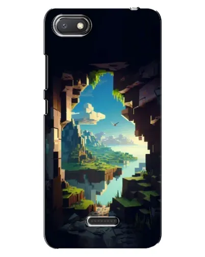 Чехол для Xiaomi Redmi 6A с картинкой «Вид из пещеры» Чехол для Xiaomi Redmi 6A с картинкой «Вид из пещеры»