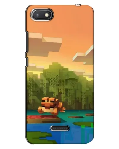 Чехол для Xiaomi Redmi 6A с картинкой «Майнкрафт закат солнца» Чехол для Xiaomi Redmi 6A с картинкой «Майнкрафт закат солнца»