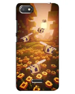Чехол для Xiaomi Redmi 6A с картинкой «Поле подсолнухов»