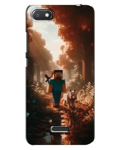 Чехол для Xiaomi Redmi 6A с картинкой «Стив в лесу» Чехол для Xiaomi Redmi 6A с картинкой «Стив в лесу»