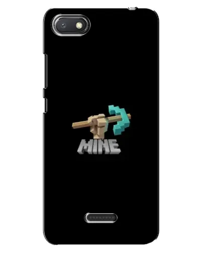 Чехол для Xiaomi Redmi 6A с картинкой «Алмазная кирка» Чехол для Xiaomi Redmi 6A с картинкой «Алмазная кирка»