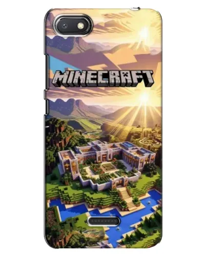 Чехол для Xiaomi Redmi 6A с картинкой «Minecraft панорама» Чехол для Xiaomi Redmi 6A с картинкой «Minecraft панорама»