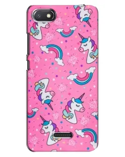 Чехол для Xiaomi Redmi 6A с картинкой «Unicorn паттерн розовый» Чехол для Xiaomi Redmi 6A с картинкой «Unicorn паттерн розовый»