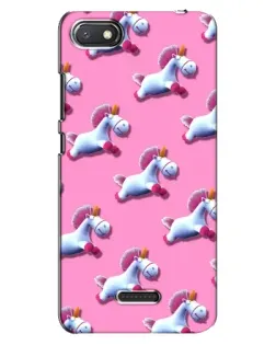 Чехол для Xiaomi Redmi 6A с картинкой «Единороги на розовом» Чехол для Xiaomi Redmi 6A с картинкой «Единороги на розовом»